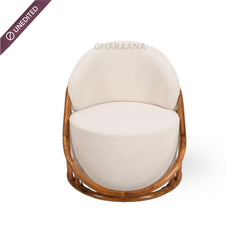 Sloan Armchairs with Aurum Side Table Combo (Set of 3) - Armchairs - Gharaana