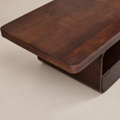 Sibaya Wooden Storage Center Table - Centre Tables - Gharaana