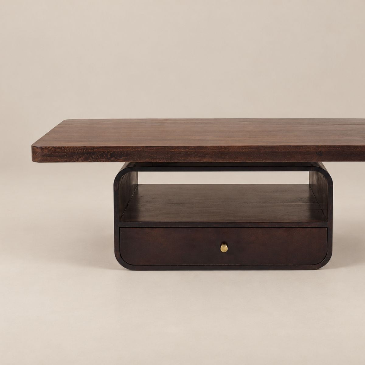 Sibaya Wooden Storage Center Table - Centre Tables - Gharaana