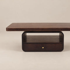 Sibaya Wooden Storage Center Table - Centre Tables - Gharaana