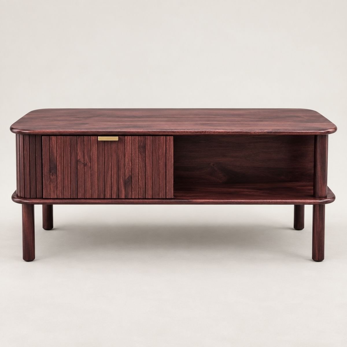Kram Wooden Storage Centre Table - Centre Tables - Gharaana