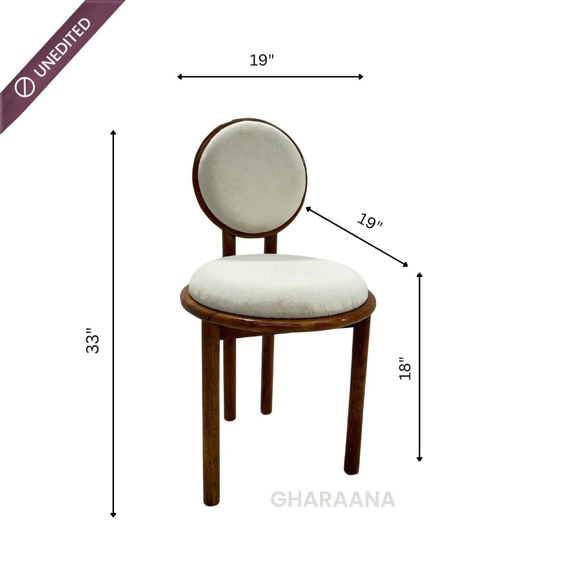 Graham Glass - Top Dining Table Set - Dining Set - Gharaana