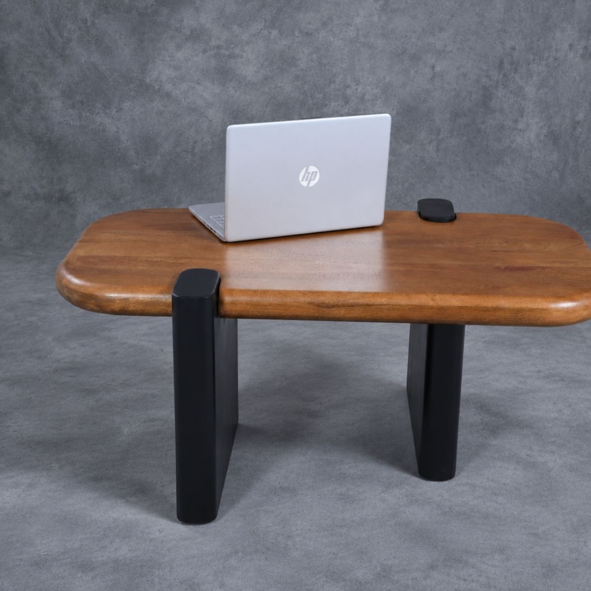 Rooted Modern Solid Wood Center Table - Centre Tables - Gharaana