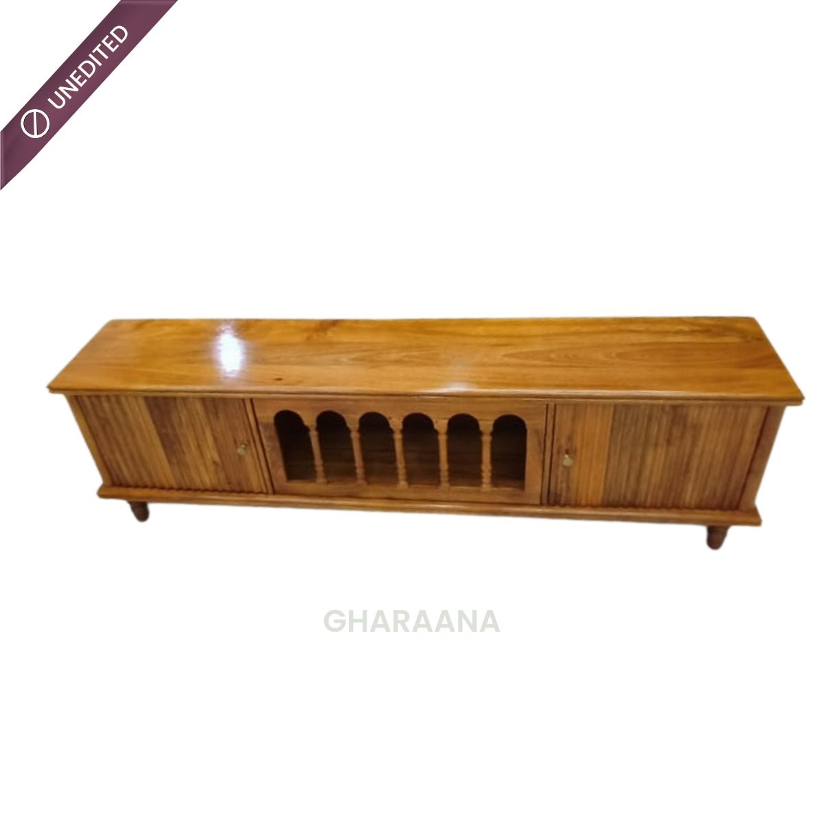 Ser Wooden 6FT TV Console - Entertainment Centers & TV Stands - Gharaana