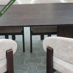 Terry Wooden Dining Table Set - Dining Set - Gharaana