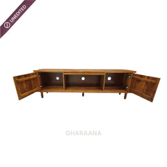 Ser Wooden 6FT TV Console - Entertainment Centers & TV Stands - Gharaana