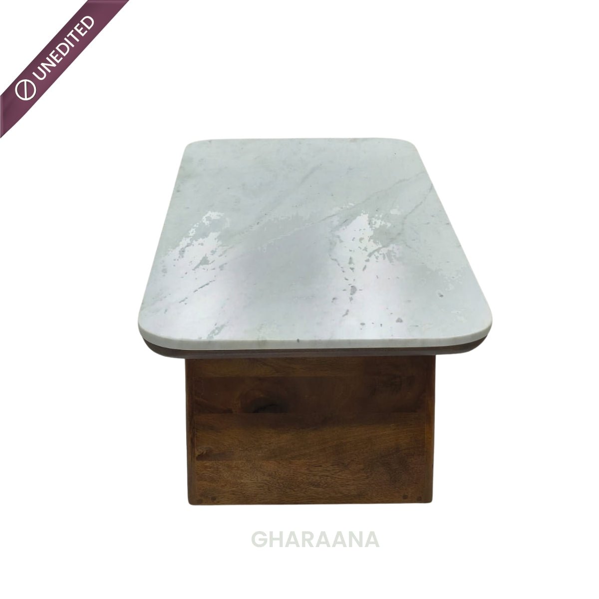 Spectra Marble Top Centre Table - Centre Tables - Gharaana