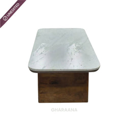 Spectra Marble Top Centre Table - Centre Tables - Gharaana