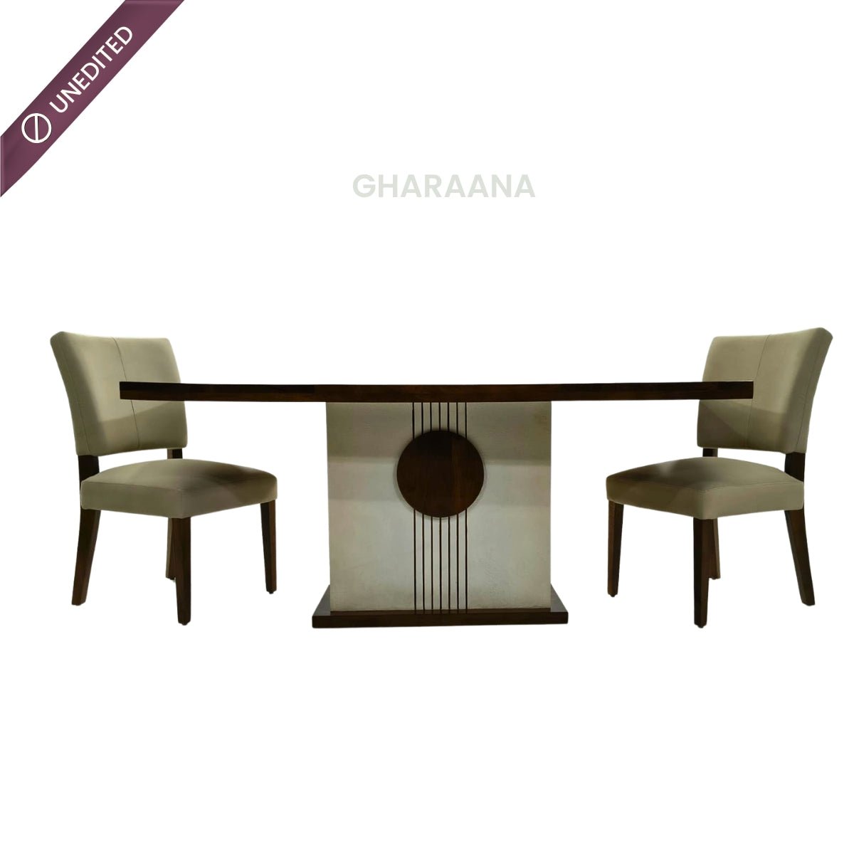 Sunburst S/2 Dining Chairs - Dining Chairs - Gharaana