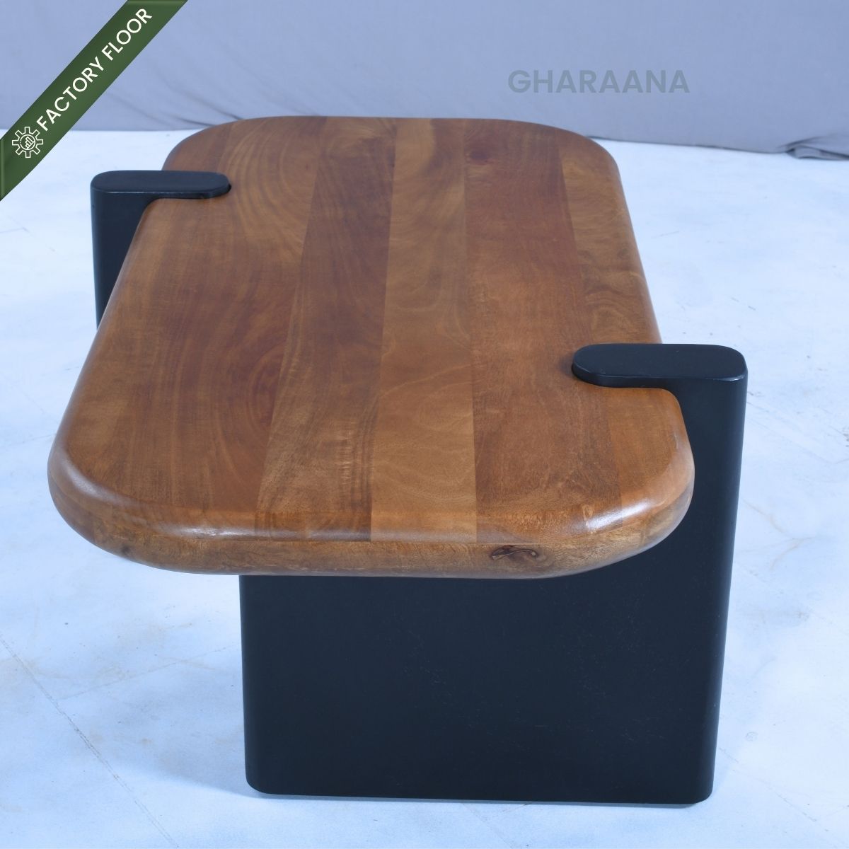 Rooted Wooden Centre Table & Side Table Set - Centre Tables - Gharaana