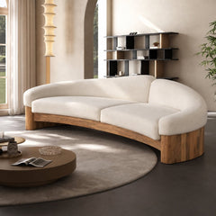 Karma Custom Wooden Upholstered Sofa - Sofas - Gharaana