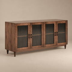 Vistara Wooden Crockery Cabinet - Sideboards - Gharaana
