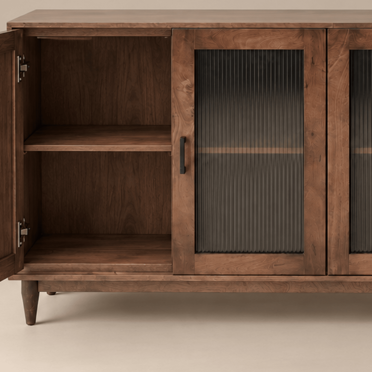 Vistara Wooden Crockery Cabinet - Sideboards - Gharaana