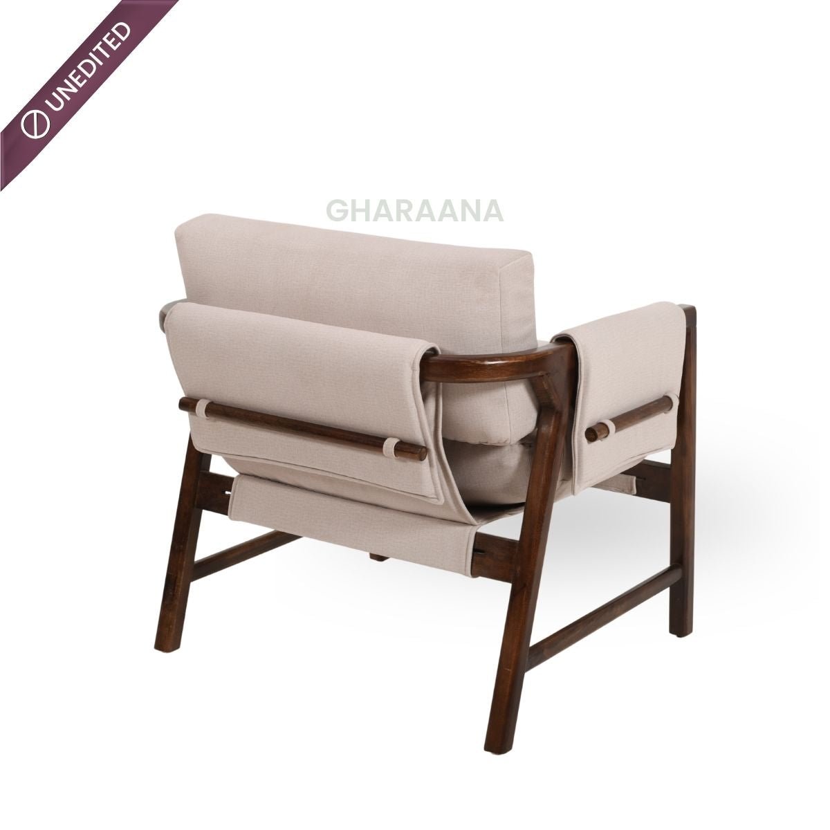 Kram Plush Armchair - Armchairs - Gharaana