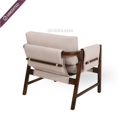 Kram Plush Armchair - Armchairs - Gharaana
