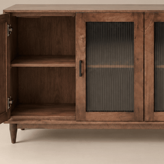Vistara Wooden Crockery Cabinet - Sideboards - Gharaana