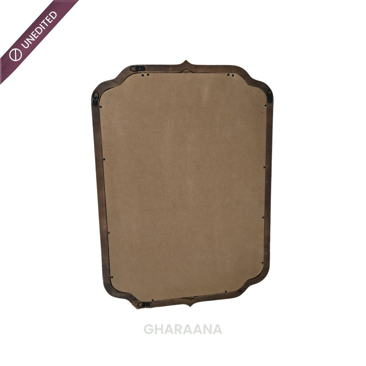 Pedro 40" Wooden Wall Mirror - Mirrors - Gharaana
