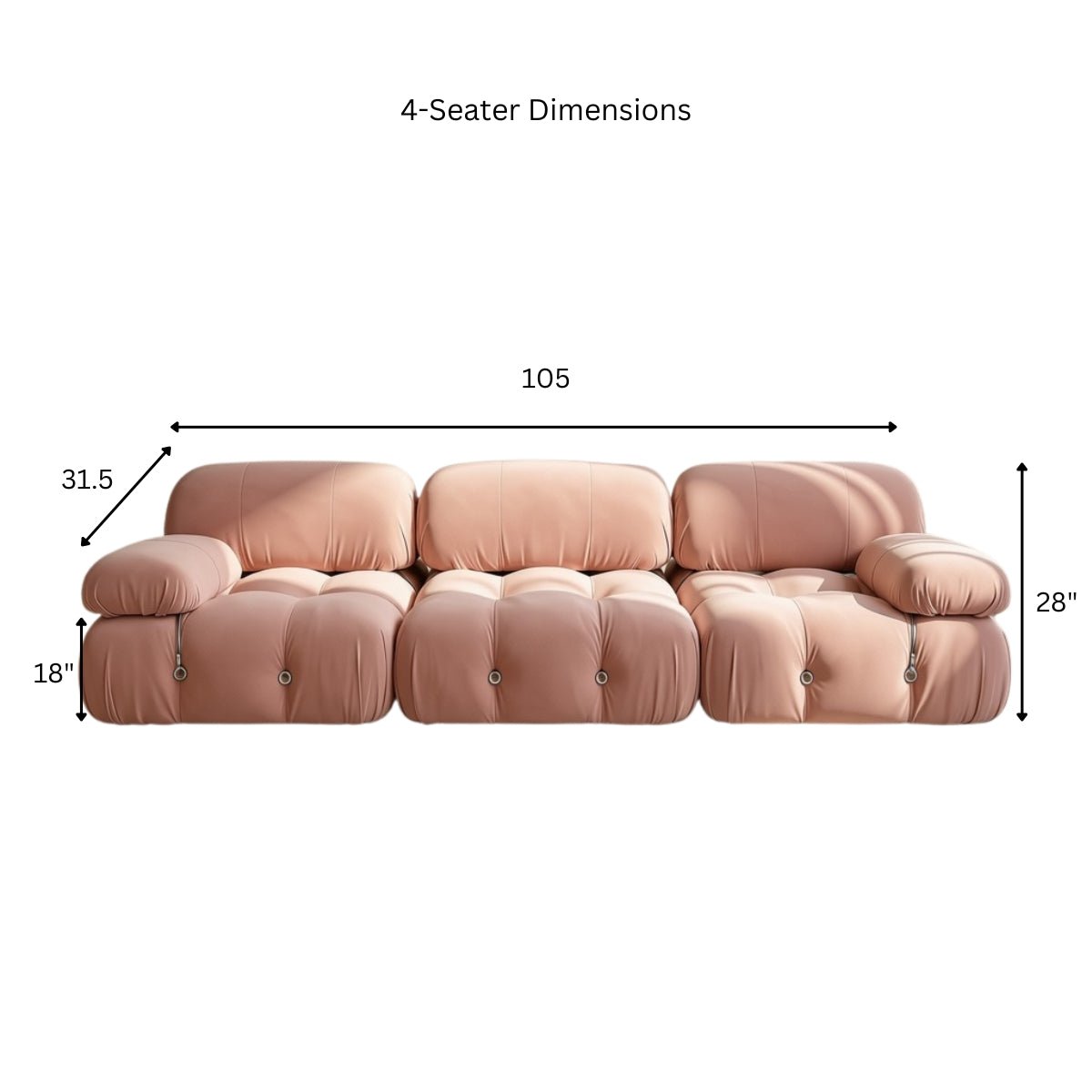Heaven Custom Wooden Upholstered Sofa - Sofas - Gharaana