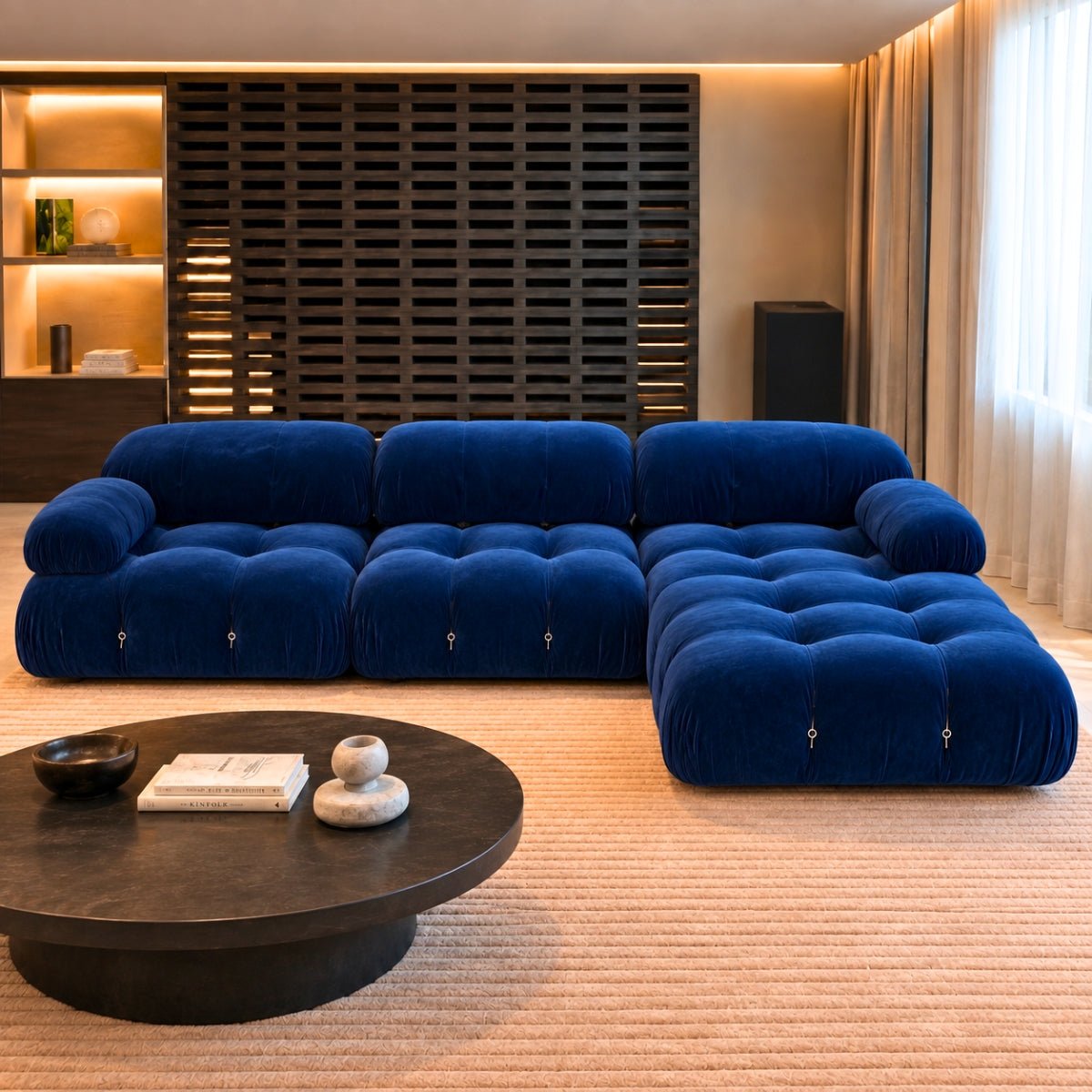 Heaven Custom Wooden Upholstered Sofa - Sofas - Gharaana