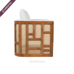 Veda Wooden Upholstered Armchair - Armchairs - Gharaana