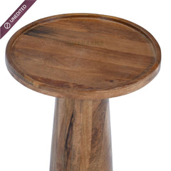 Spectra Wooden Side Table - Side Tables - Gharaana