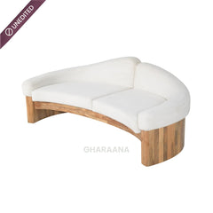 Karma Custom Wooden Upholstered Sofa - Sofas - Gharaana
