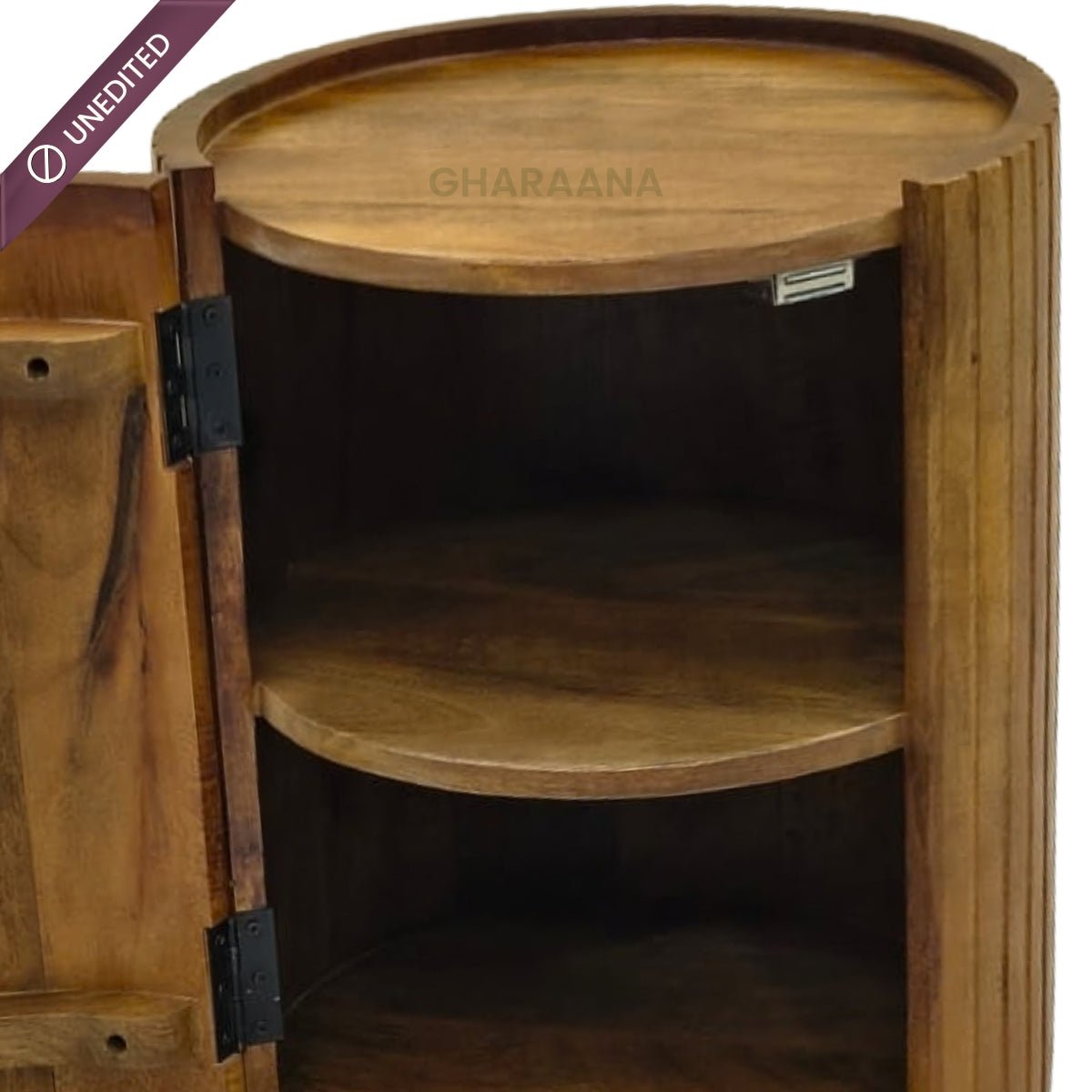 Sloan Wooden Side Table - Side Tables - Gharaana