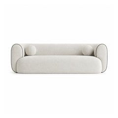 Marble Wooden Upholstered Sofa - Sofas - Gharaana