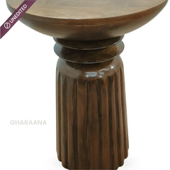 Kram Armchair with Eve Side Table Combo - Armchairs - Gharaana