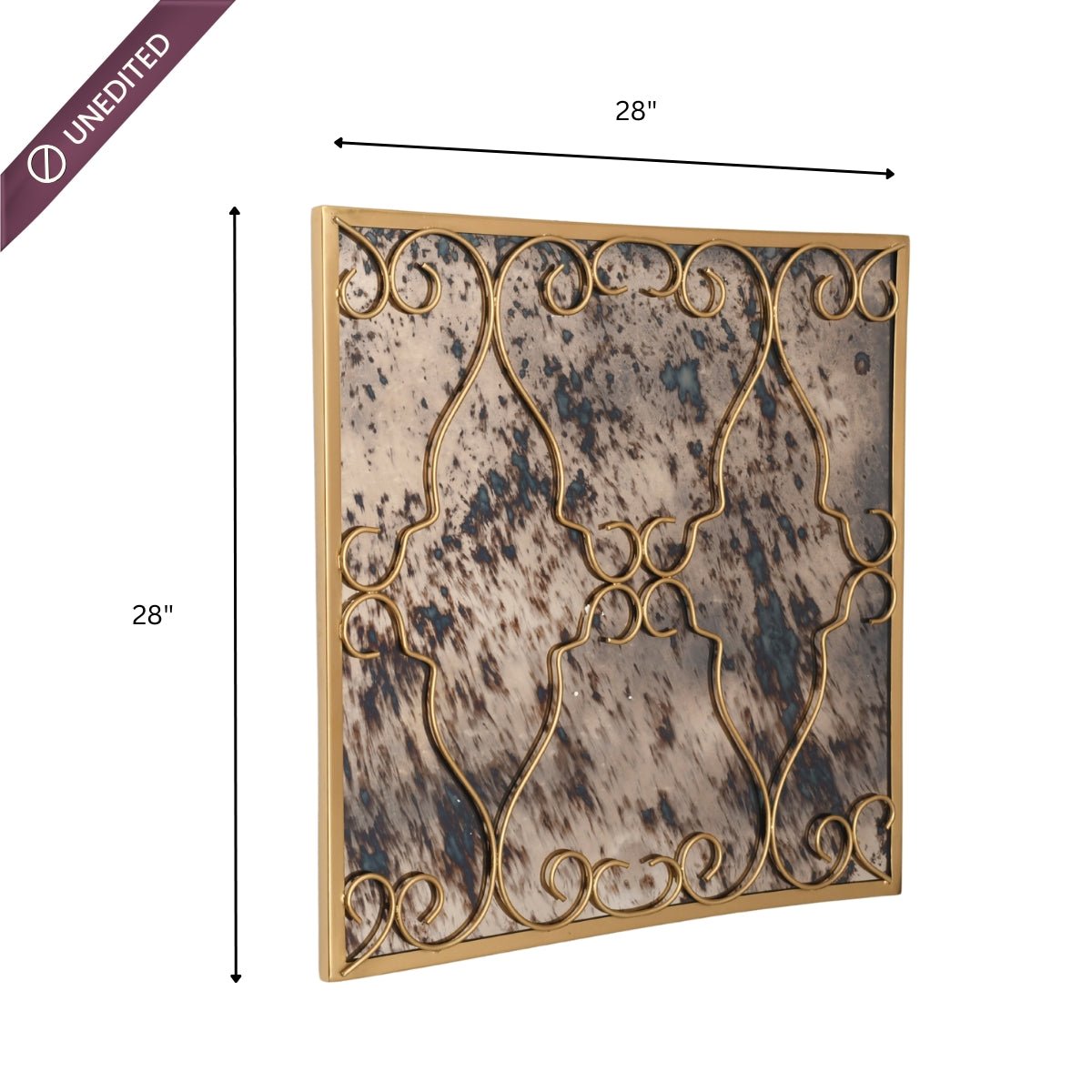 Ingrained Glass Wall Decor - Wall Decor - Gharaana
