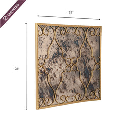 Ingrained Glass Wall Decor - Wall Decor - Gharaana