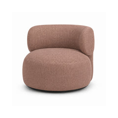 Moon Wooden Plush Armchair - Armchairs - Gharaana