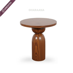 Ramya Armchairs with Dove Side Table Combo (Set of 3) - Armchairs - Gharaana