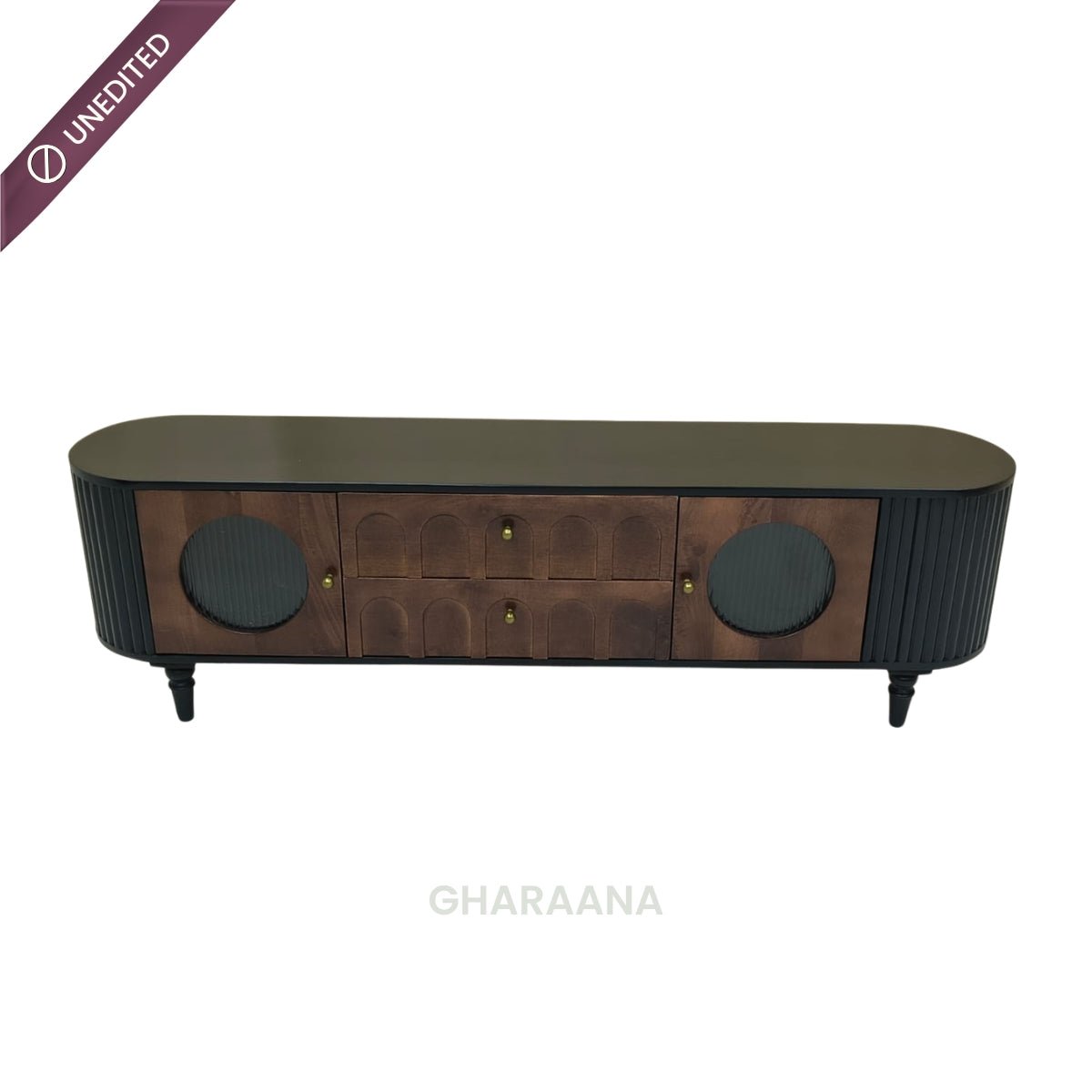 Zen Wooden 6FT TV Console - Entertainment Centers & TV Stands - Gharaana