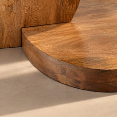 Bunch Glass Top Nesting Centre Table - Centre Tables - Gharaana