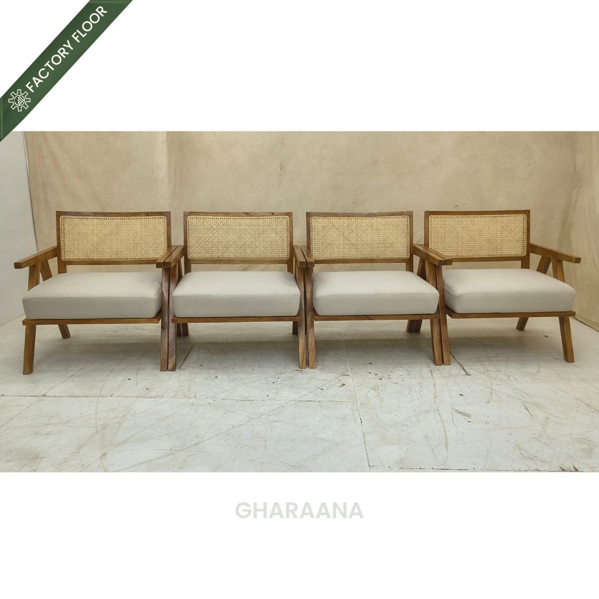 Athiya Plush Armchair - Armchairs - Gharaana