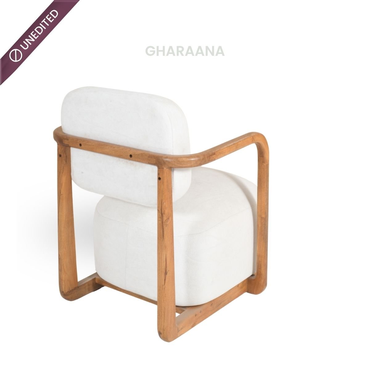 Ojas Armchairs with Vaayu Side Table Combo - Armchairs - Gharaana