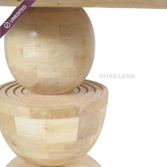 Somany Wooden Dining Table Set - Dining Set - Gharaana