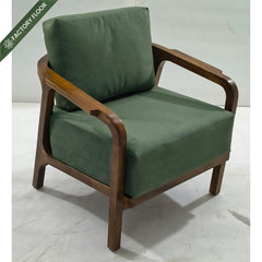 Taj Plush Armchair - Armchairs - Gharaana