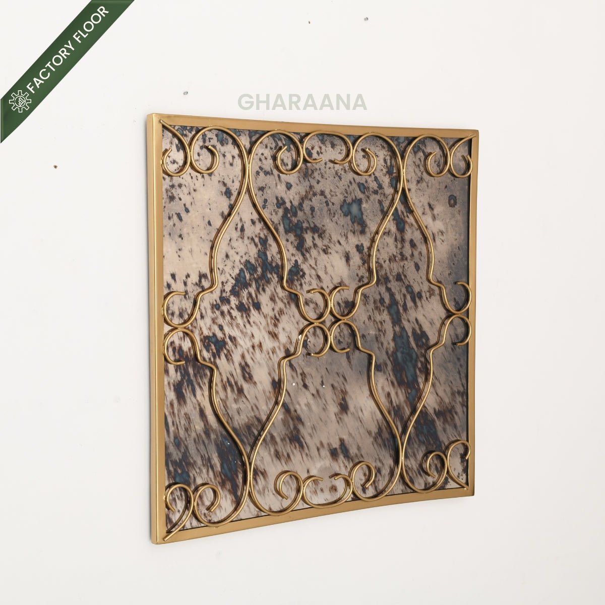 Ingrained Glass Wall Decor - Wall Decor - Gharaana