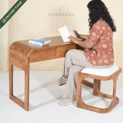 Raas Wooden Console Table - Console Tables - Gharaana