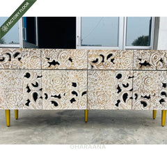Ruchi Wooden 70" Sideboard - Sideboards - Gharaana