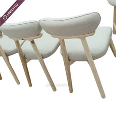 Amy S/2 Dining Chairs - Dining Chairs - Gharaana