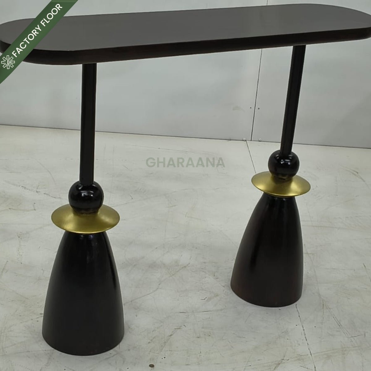 Kori Wooden Console Table - Console Tables - Gharaana
