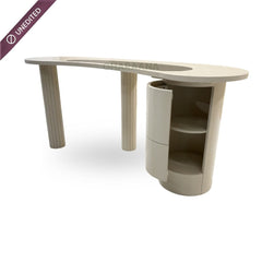Alia Wooden Desk - Office Desk - Gharaana