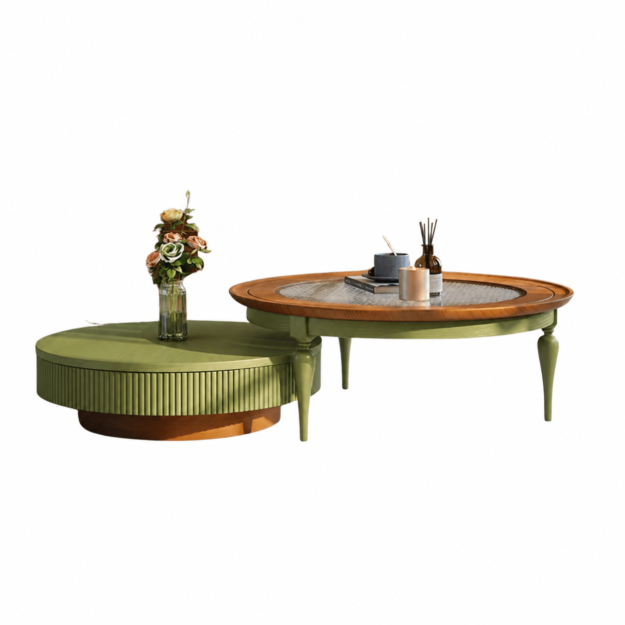 Virgo Solid Wood Centre Table - Centre Tables - Gharaana