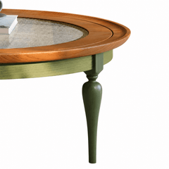 Virgo Solid Wood Centre Table - Centre Tables - Gharaana