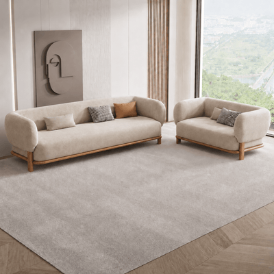 Forum Custom Wooden Upholstered Sofa - Sofas - Gharaana