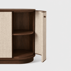Maya Wooden Storage Cabinet - Entertainment Centers & TV Stands - Gharaana