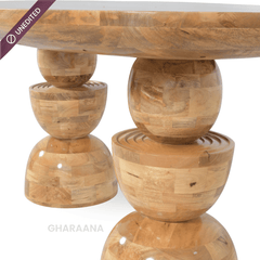 Somany Wooden Dining Table Set - Dining Set - Gharaana